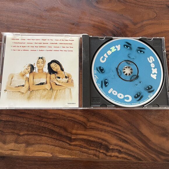 TLC CrazySexyCool CD 1994 LaFace Records - Picture 4 of 8